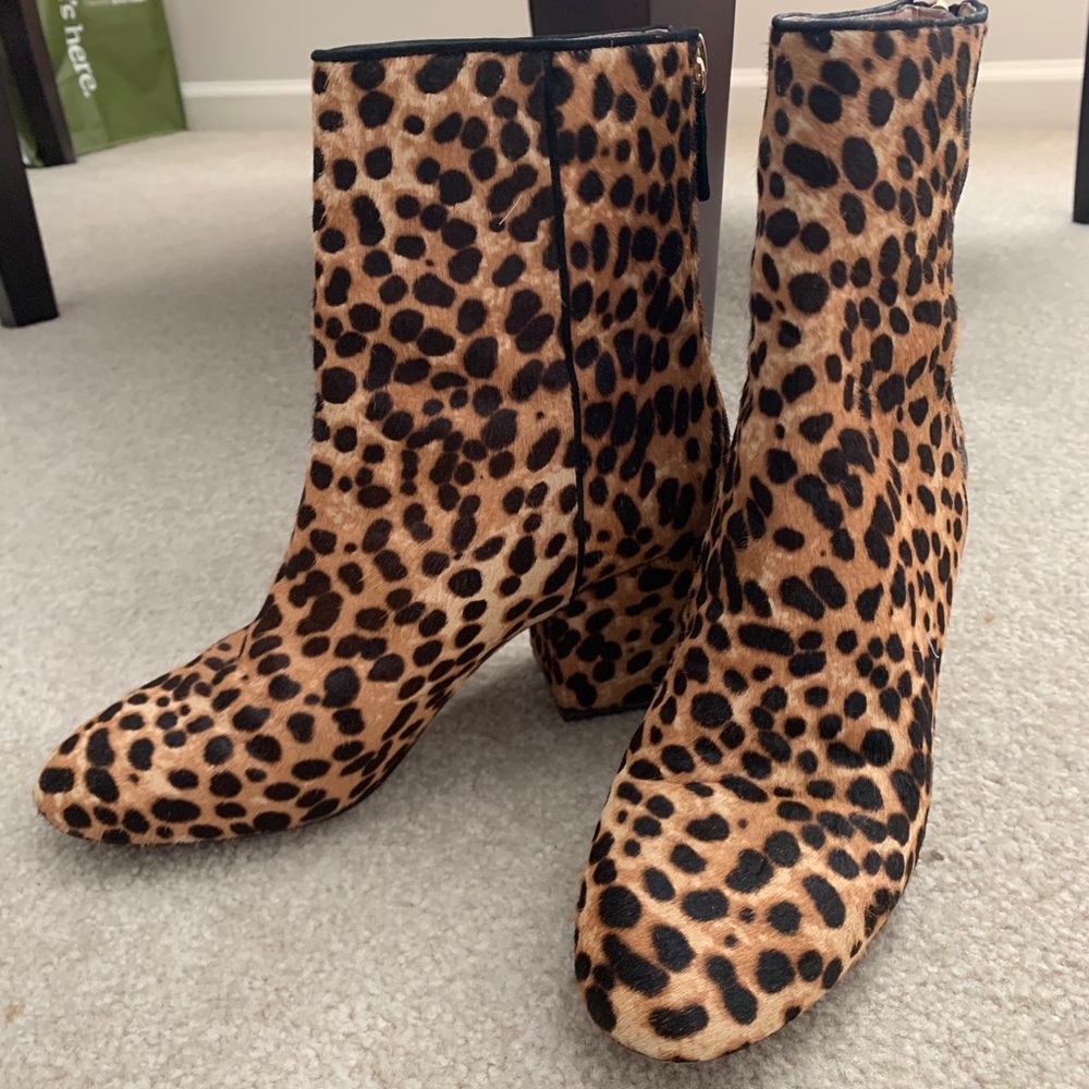 J.Crew Leopard Booties!